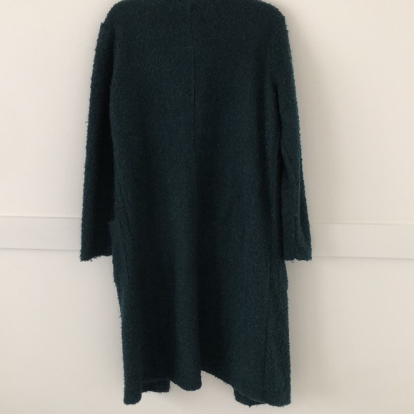 Long sweater coat with center tie Size S - Picture 6 of 7
